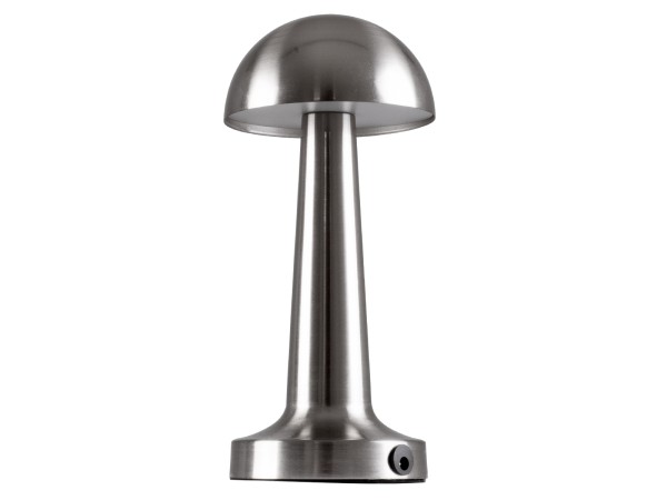 GloboStar® COCO 76510 Επαναφορτιζόμενο Επιτραπέζιο Φωτιστικό Πορτατίφ LED 1.5W 105lm 120° DC 5V IP44 Θερμό Λευκό 2700K Dimmable Ασημί Αλουμίνιο - Μ10 x Π10 x Υ22cm - 2 Xρόνια Εγγύηση GloboStar® COCO 76510 Επαναφορτιζόμενο Επιτραπέζιο Φωτιστικό Πορτατίφ LED 1.5W 105lm 120° DC 5V IP44 Θερμό Λευκό 2700K Dimmable Ασημί Αλουμίνιο - Μ10 x Π10 x Υ22cm - 2 Xρόνια Εγγύηση