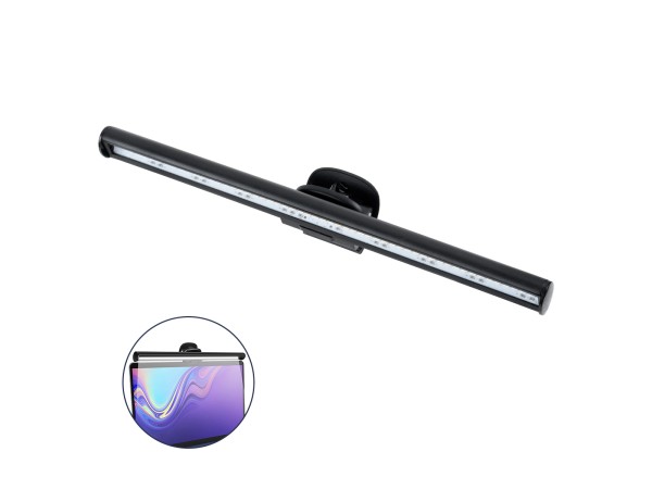 GloboStar® 76552 E-READING LIGHT Φωτιστικό Οθόνης με Χειριστήριο LED 5W 565lm 120° DC 5V IP20 CCT Θερμό Λευκό 2700K - Φυσικό Λευκό 4500K - Ψυχρό Λευκό 6000K Dimmable Μαύρο Πλαστικό Μ26 x Π4.5 x Υ4.5cm - 2 Xρόνια Εγγύηση GloboStar® 76552 E-READING LIGHT Φωτιστικό Οθόνης με Χειριστήριο LED 5W 565lm 120° DC 5V IP20 CCT Θερμό Λευκό 2700K - Φυσικό Λευκό 4500K - Ψυχρό Λευκό 6000K Dimmable Μαύρο Πλαστικό Μ26 x Π4.5 x Υ4.5cm - 2 Xρόνια Εγγύηση