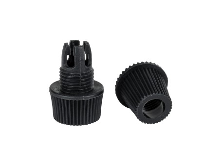 GLOBOSTAR® GLAND 77564 Στυπιοθλίπτης/Στήριγμα Καλωδίου - Μαύρο -  Μ1.6 x Π1.6 x Υ2.3cm