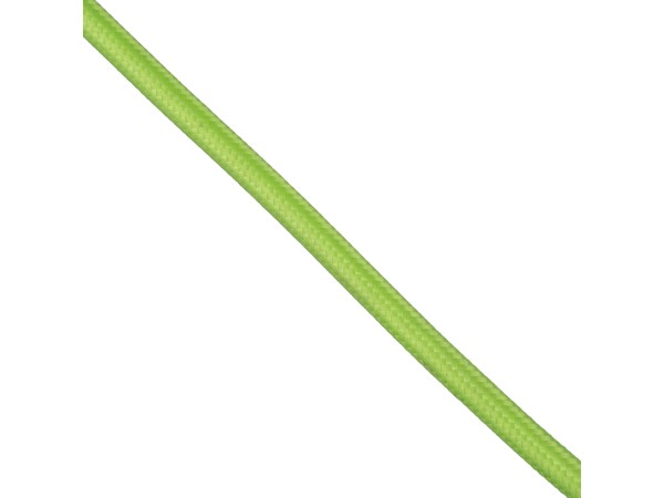GloboStar® 77607 Στρογγυλό Υφασμάτινο Καλώδιο 1m 2 x 0.75mm² Λαχανί Φωσφορούχο GloboStar® 77607 Στρογγυλό Υφασμάτινο Καλώδιο 1m 2 x 0.75mm² Λαχανί Φωσφορούχο