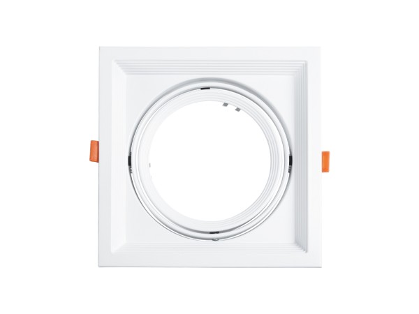 GLOBOSTAR® VITA 77852 Χωνευτή Κινούμενη Βάση για Σποτ AR111 για Ντουί GU10/GU5.3 IP20 - Λευκό - Μ18 x Π18 x Υ4.5cm / Q17.5 x 17.5cm GLOBOSTAR® VITA 77852 Χωνευτή Κινούμενη Βάση για Σποτ AR111 για Ντουί GU10/GU5.3 IP20 - Λευκό - Μ18 x Π18 x Υ4.5cm / Q17.5 x 17.5cm