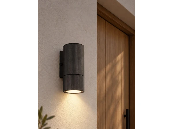 GLOBOSTAR® WALLY 77876 Μοντέρνο Φωτιστικό Τοίχου - Απλίκα με Ντουί 1 x GU10 AC 220-240V Αδιάβροχο IP65 - Μαύρο Ματ - Μ6.5 x Π9 x Υ13.5cm GLOBOSTAR® WALLY 77876 Μοντέρνο Φωτιστικό Τοίχου - Απλίκα με Ντουί 1 x GU10 AC 220-240V Αδιάβροχο IP65 - Μαύρο Ματ - Μ6.5 x Π9 x Υ13.5cm