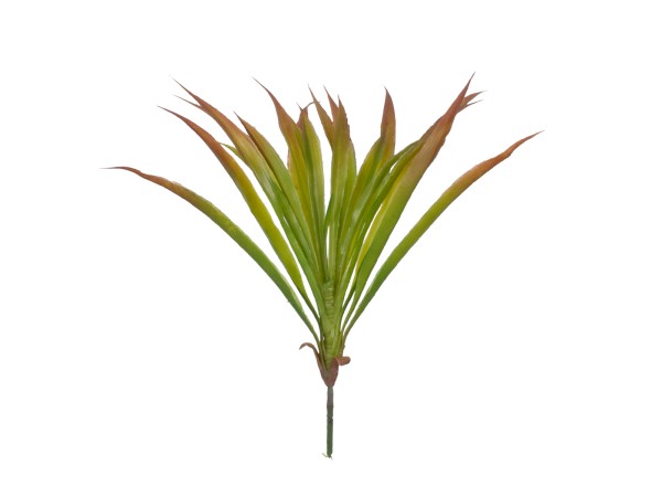 GloboStar® CORDYLINE 78229 Τεχνητό Φυτό Κορδιλύνη - Μπουκέτο Διακοσμητικών Φυτών - Κλαδιών με Φύλλωμα Πράσινο - Κόκκινο Υ34cm