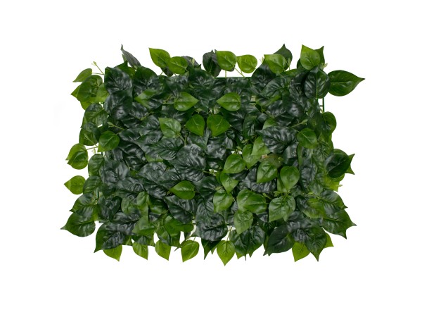 GloboStar® 78404 Artificial - Συνθετικό Τεχνητό Διακοσμητικό Πάνελ Φυλλωσιάς - Κάθετος Κήπος Φυλλόδεντρο Πράσινο Μ60 x Υ40 x Π4cm