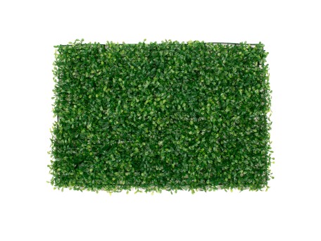 GLOBOSTAR® BUXUS 78417 Τεχνητό Πάνελ Φυλλωσιάς / Κάθετος Κήπος Μικρόφυλλο  Πυξάρι - Πράσινο - Μ60 x Π4 x Υ40cm