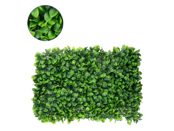 GloboStar® 78425 Artificial - Συνθετικό Τεχνητό Διακοσμητικό Πάνελ Φυλλωσιάς - Κάθετος Κήπος Πεπερομία - Πράσινο Μ60 x Υ40 x Π8cm GloboStar® 78425 Artificial - Συνθετικό Τεχνητό Διακοσμητικό Πάνελ Φυλλωσιάς - Κάθετος Κήπος Πεπερομία - Πράσινο Μ60 x Υ40 x Π8cm