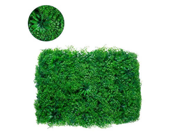 GLOBOSTAR® ALGELICA 78435 Τεχνητό Πάνελ Φυλλωσιάς / Κάθετος Κήπος Φύλλα Αγγελικής - Πράσινο - Μ60 x Π8 x Υ50cm GLOBOSTAR® ALGELICA 78435 Τεχνητό Πάνελ Φυλλωσιάς / Κάθετος Κήπος Φύλλα Αγγελικής - Πράσινο - Μ60 x Π8 x Υ50cm
