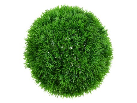 GloboStar® 78508 Artificial - Συνθετικό Τεχνητό Διακοσμητικό Φυτό Θάμνος Γρασίδι Πράσινο Φ23cm