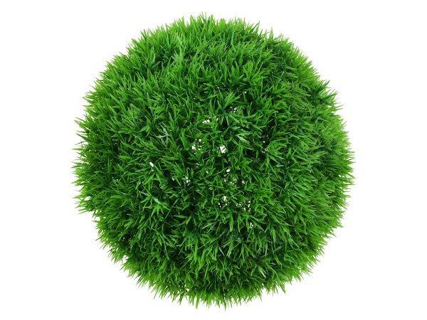 GloboStar® 78508 Artificial - Συνθετικό Τεχνητό Διακοσμητικό Φυτό Θάμνος Γρασίδι Πράσινο Φ23cm