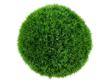 GloboStar® 78509 Artificial - Συνθετικό Τεχνητό Διακοσμητικό Φυτό Θάμνος Γρασίδι Πράσινο Φ28cm