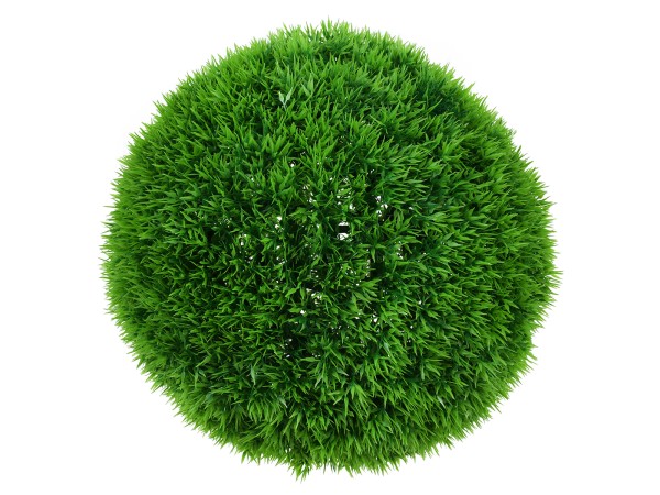 GloboStar® 78509 Artificial - Συνθετικό Τεχνητό Διακοσμητικό Φυτό Θάμνος Γρασίδι Πράσινο Φ28cm