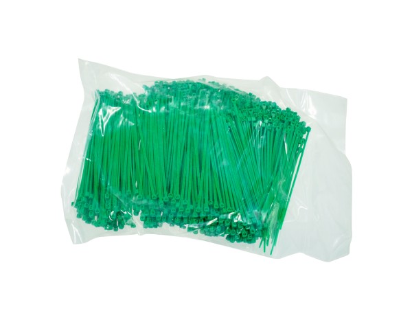 GloboStar® 78601 Δεματικά Εγκατάστασης/Τοποθέτησης Τεχνητών Φυτών & Λουλουδιών 100 x 2.5mm Πακέτο 1000 Τεμαχίων