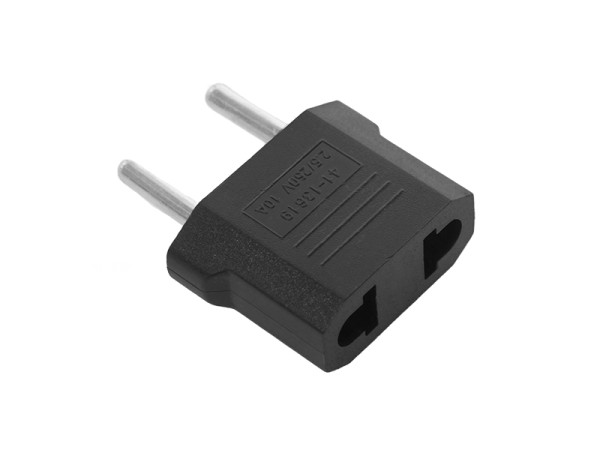 GLOBOSTAR® PLUGGO 78957 CE Αντάπτορας/Μετατροπέας από Αμερικάνικη Πρίζα σε Ευρωπαϊκή AC 220-240V IP20 - Μ3.5 x Π1.4 x Υ4.2cm