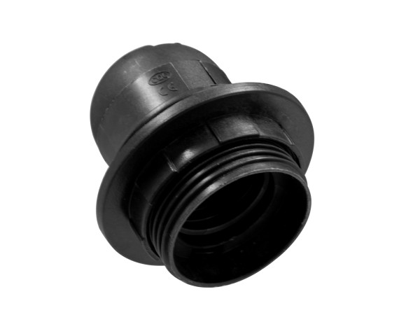 GLOBOSTAR® LAMPHOLDER 78959 Ντουί E27 με Ροδέλα IP20 Μαύρο - Μ5.8 x Π5.8 x Υ5.8cm GLOBOSTAR® LAMPHOLDER 78959 Ντουί E27 με Ροδέλα IP20 Μαύρο - Μ5.8 x Π5.8 x Υ5.8cm
