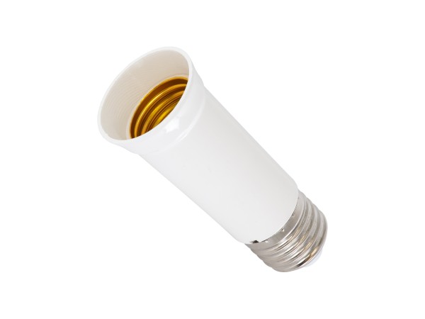 GLOBOSTAR® ADAPTOR 78981 Αντάπτορας/Επέκταση από Ντουί E27 σε E27 IP20 - Μ3.8 x Π3.8 x Υ9.5cm