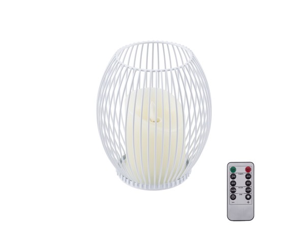 GloboStar® CANDLE 76490 Διακοσμητικό Realistic Κερί με LED Εφέ Κινούμενης Φλόγας - Μπαταρίας 2 x AA (Δεν Συμπεριλαμβάνονται) & Ασύρματο Χειριστήριο IR Θερμό Λευκό 2700K Dimmable Λευκό Φ14 x Υ16cm GloboStar® CANDLE 76490 Διακοσμητικό Realistic Κερί με LED Εφέ Κινούμενης Φλόγας - Μπαταρίας 2 x AA (Δεν Συμπεριλαμβάνονται) & Ασύρματο Χειριστήριο IR Θερμό Λευκό 2700K Dimmable Λευκό Φ14 x Υ16cm