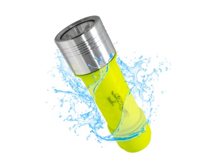 GloboStar® 79031 EXTREME Αδιάβροχος Φορητός Επαναφορτιζόμενος Φακός LED CREE XHP50 20W 2000lm & 1 x Μπαταρία 26650 2500mAh Li-ion IP68 Ψυχρό Λευκό 6000K