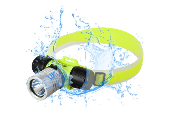 GloboStar® 79054 EXTREME Αδιάβροχος Φακός Κεφαλής LED CREE XHP50 3W 300lm IP68 Ψυχρό Λευκό 6000K