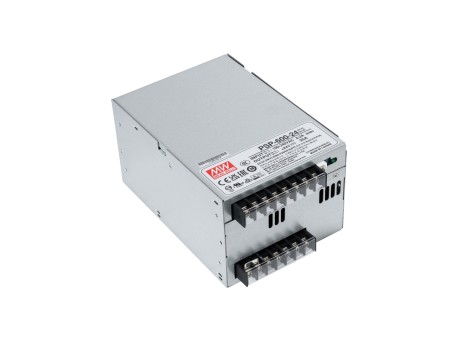 GLOBOSTAR® MEANWELL-PSP600-24 90791 Τροφοδοτικό/Μετασχηματιστής Class I PELV 600W 25A AC 220-240V σε DC 24V IP20 - Ρυθμιζόμενo από DC 20V έως DC 26.4V - Ασημί - Μ17 x Π12 x Υ9.3cm - 3 Χρόνια Εγγύηση
