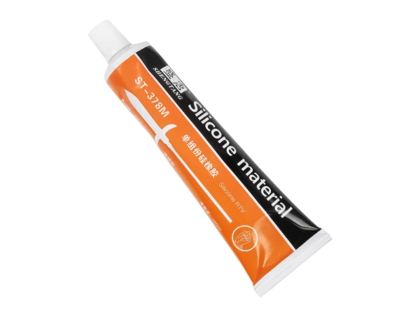 GLOBOSTAR® SILICONE-ST379MT 79938 Σωληνάριο Μονοσυστατικής Θερμοαγώγιμης & Στεγανοποιητικής Πάστας Σιλικόνης RTV 100ml - Αντοχή σε Θερμοκρασίες -50°C έως +250°C - Διάφανη - Μ16 x Π4.5 x Υ3cm