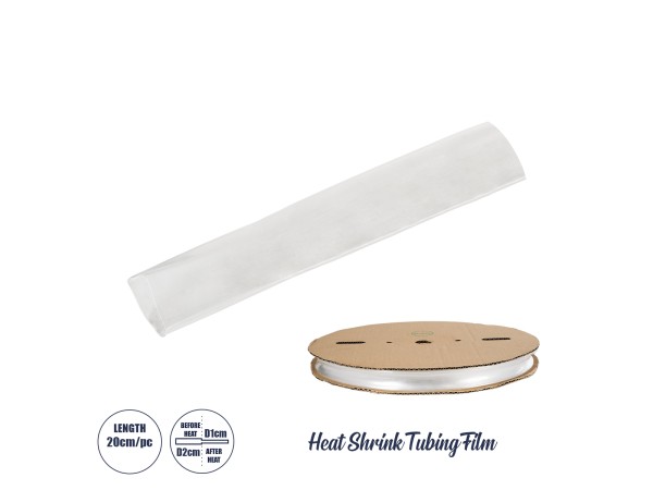 GloboStar® 79968-1 Θερμοσυστελλόμενο - Μακαρόνι Φ20mm/10mm - Τεμάχιο Μήκους 20cm Στεγανοποίησης για Όλες τις Neon Flex LED DC 24V & DC 230V Αδιάβροχο IP65 Μ20 x Π3.5 x Υ0.3cm - Διάφανο GloboStar® 79968-1 Θερμοσυστελλόμενο - Μακαρόνι Φ20mm/10mm - Τεμάχιο Μήκους 20cm Στεγανοποίησης για Όλες τις Neon Flex LED DC 24V & DC 230V Αδιάβροχο IP65 Μ20 x Π3.5 x Υ0.3cm - Διάφανο