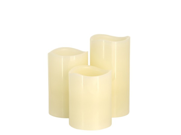 GloboStar® 79556 ΣΕΤ 3 Διακοσμητικών Realistic Κεριών Παραφίνης με LED Εφέ Κινούμενης Φλόγας - Μπαταρίας & Ασύρματο Χειριστήριο IR Πολύχρωμα RGB Dimmable GloboStar® 79556 ΣΕΤ 3 Διακοσμητικών Realistic Κεριών Παραφίνης με LED Εφέ Κινούμενης Φλόγας - Μπαταρίας & Ασύρματο Χειριστήριο IR Πολύχρωμα RGB Dimmable