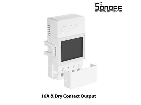 GloboStar® 80079 SONOFF POW Elite POWR316D Smart WiFi Real Time Power Consumption AC 100-240V MAX 16A