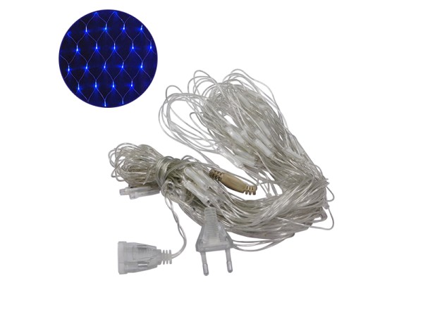 Διακοσμητική Κουρτίνα Δίχτυ Επεκτεινόμενη Μήκος 1.50 και Ύψος 1.50 Μέτρων 88 LED 230 Volt 6 Watt IP20 με Καλώδιο Τροφοδοσίας Μπλε 80815 Διακοσμητική Κουρτίνα Δίχτυ Επεκτεινόμενη Μήκος 1.50 και Ύψος 1.50 Μέτρων 88 LED 230 Volt 6 Watt IP20 με Καλώδιο Τροφοδοσίας Μπλε 80815