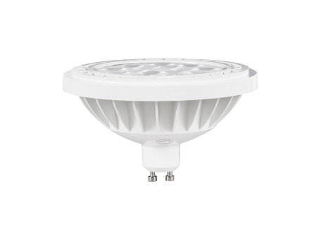 GLOBOSTAR® SPOTAR 60131 Σποτ GU10 AR111 LED 12W 1128lm 36° AC 220-240V IP20 Θερμό Λευκό 2700K Dimmable - Μ11 x Π11 x Υ6.6cm - 3 Χρόνια Εγγύηση