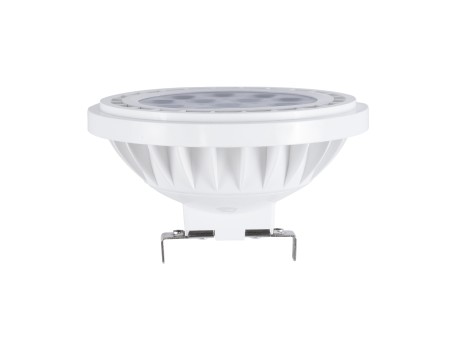 GloboStar® S-40003 Σποτ LED G53 AR111 12W 1200lm 36° AC 220-240V IP20 Φ11 x Υ7cm Ψυχρό Λευκό 6000K - 1 Χρόνο Εγγύηση