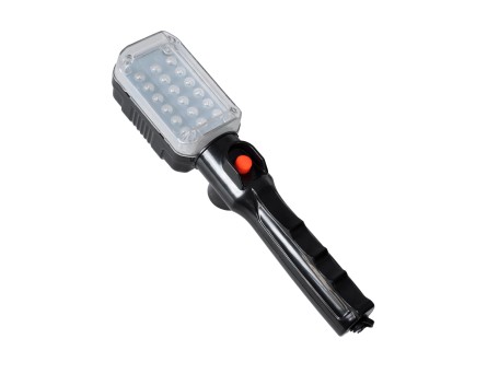 GloboStar® 85432 Φακός Λάμπα Εργασίας Συνεργείου LED 12W 960lm Μπαταρίας 18650 3600mAh Επαναφορτιζόμενος με Μαγνήτη IP20 Ψυχρό Λευκό 6000K