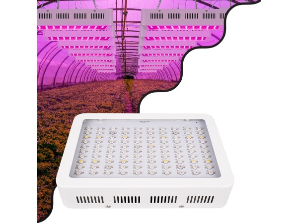 GloboStar® 85950 Grow Light Full Spectrum LED Φωτιστικό Ανάπτυξης Φυτών Θερμοκηπίου SMD 2835 75W 160° AC230V IP54 Εσωτερικού Χώρου για Κάλυψη Επιφάνειας 1.5m x 1.5m Πλήρους Φάσματος Φωτισμού