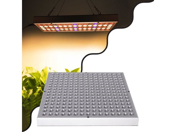 GloboStar® 85955 Grow Light Panel Hydro Spectrum LED Φωτιστικό Ανάπτυξης Φυτών Υδροπονικού Θερμοκηπίου SMD 2835 100W 160° AC230V IP54 Εσωτερικού Χώρου για Κάλυψη Επιφάνειας 1m x 1m