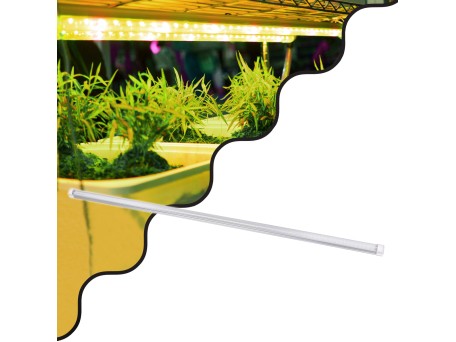 GloboStar® 85964 Linear Grow Light Hydro Spectrum LED Γραμμικό Φωτιστικό Ανάπτυξης Φυτών Υδροπονικού Θερμοκηπίου 120cm SMD 2835 80W 160° AC230V IP54 Εσωτερικού Χώρου για Κάλυψη Επιφάνειας 1.2m x 1.2m