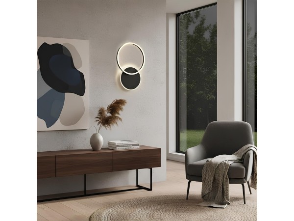 kelvo® VENOM KLV-101-0181-V2 Φωτιστικό Τοίχου / Απλίκα LED 45W 4500lm 360° AC 220-240V IP20 Ρυθμιζόμενο Λευκό CCT με Χειριστήριο από 2700K έως 6000K Dimmable - Lumileds SMD Chip - Μαύρο Ματ - Μ60 x Π40 x Υ7.5cm - 3 Χρόνια Εγγύηση kelvo® VENOM KLV-101-0181-V2 Φωτιστικό Τοίχου / Απλίκα LED 45W 4500lm 360° AC 220-240V IP20 Ρυθμιζόμενο Λευκό CCT με Χειριστήριο από 2700K έως 6000K Dimmable - Lumileds SMD Chip - Μαύρο Ματ - Μ60 x Π40 x Υ7.5cm - 3 Χρόνια Εγγύηση