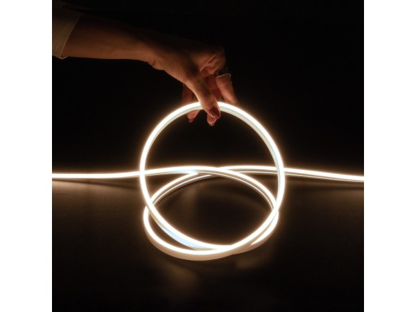 kelvo® NEONPRO KLV-101-0060 Ταινία Neon Flex LED 10W/m 1250lm/m 120° DC 24V Αδιάβροχο IP65 120 x SMD2835 Chip/m Φυσικό Λευκό 4500K Dimmable - Lumileds SMD Chip - Μ100 x Π0.6 x Υ1.2cm - 6 Χρόνια Εγγύηση