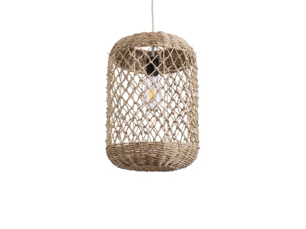 GLOBOSTAR® ECUADOR 02117 Boho Κρεμαστό Φωτιστικό Οροφής με Ντουί 1 x E27 AC 220-240V IP20 - Μπεζ - Μ28 x Π28 x Υ40cm GLOBOSTAR® ECUADOR 02117 Boho Κρεμαστό Φωτιστικό Οροφής με Ντουί 1 x E27 AC 220-240V IP20 - Μπεζ - Μ28 x Π28 x Υ40cm
