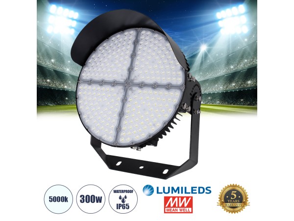GloboStar® CYCLOP 90106 LED Προβολέας Γηπέδου 300W 48000LM 60° AC 100-277V IP65 - Ψυχρό Λευκό 5000K - MeanWell Driver & LumiLEDs Chip - 5 Years Warranty GloboStar® CYCLOP 90106 LED Προβολέας Γηπέδου 300W 48000LM 60° AC 100-277V IP65 - Ψυχρό Λευκό 5000K - MeanWell Driver & LumiLEDs Chip - 5 Years Warranty
