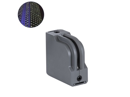 GLOBOSTAR® WINDOWCORNA 90113 Γωνιακό Φωτιστικό Ανάδειξης Παραθύρων LED 6W 570lm 3°x172° DC 24V Αδιάβροχο IP65 Φυσικό Λευκό 4500K Dimmable - CREE XPE Chip - Γκρι Ανθρακί - Μ12 x Π4 x Υ12cm - 3 Χρόνια Εγγύηση