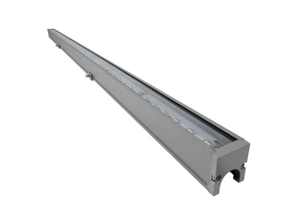 GLOBOSTAR® DIGIBAR 90210 Ψηφιακή Pixel Addressable Facade Μπάρα LED 12W 600lm 45° DC 24V Αδιάβροχο IP65 8 x Pixel Πολύχρωμο RGB Dimmable DMX512 SPI/TTL Protocol IC UCS512C0 - Bridgelux SMD Chip - Γκρι Ανθρακί - Μ100 x Π3.2 x Υ3cm - 3 Χρόνια Εγγύηση