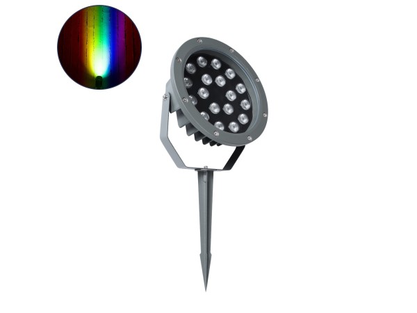 GloboStar® TREELIGHT-RIVA 90366 Σποτ Φωτισμού Ειδικό για Φυτά - Δέντρα με Βάση Κήπου / Καρφωτό LED 24W 2040lm 10° DC 24V Αδιάβροχο IP67 Φ20.5 x Υ6.5cm RGBW DMX512 - Γκρι Ανθρακί - 3 Years Warranty GloboStar® TREELIGHT-RIVA 90366 Σποτ Φωτισμού Ειδικό για Φυτά - Δέντρα με Βάση Κήπου / Καρφωτό LED 24W 2040lm 10° DC 24V Αδιάβροχο IP67 Φ20.5 x Υ6.5cm RGBW DMX512 - Γκρι Ανθρακί - 3 Years Warranty