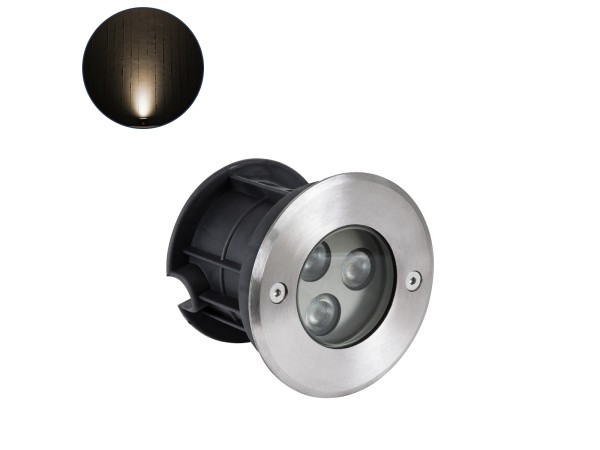 GLOBOSTAR® UNDERWATERHUNI 90414 Υποβρύχιο Χωνευτό Σποτ για Σιντριβάνια/Πισίνες LED 3W 270lm 30° DC 24V Αδιάβροχο IP68 Θερμό Λευκό 2700K Dimmable - Bridgelux SMD Chip - Ανοξείδωτο Ατσάλι SS304 - Μ10 x Π10 x Υ7.5cm / Q9.5cm - 3 Χρόνια Εγγύηση GLOBOSTAR® UNDERWATERHUNI 90414 Υποβρύχιο Χωνευτό Σποτ για Σιντριβάνια/Πισίνες LED 3W 270lm 30° DC 24V Αδιάβροχο IP68 Θερμό Λευκό 2700K Dimmable - Bridgelux SMD Chip - Ανοξείδωτο Ατσάλι SS304 - Μ10 x Π10 x Υ7.5cm / Q9.5cm - 3 Χρόνια Εγγύηση