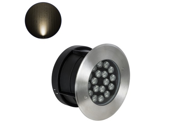 GloboStar® UNDERGROUND-SINA 90571 Χωνευτό Φωτιστικό Σποτ Δαπέδου LED 18W 1620lm 15° DC 24V Αδιάβροχο IP68 Φ20 x Υ11cm Θερμό Λευκό 2700K - Ανοξείδωτο Ατσάλι - 3 Χρόνια Εγγύηση GloboStar® UNDERGROUND-SINA 90571 Χωνευτό Φωτιστικό Σποτ Δαπέδου LED 18W 1620lm 15° DC 24V Αδιάβροχο IP68 Φ20 x Υ11cm Θερμό Λευκό 2700K - Ανοξείδωτο Ατσάλι - 3 Χρόνια Εγγύηση