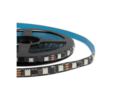 GLOBOSTAR® DIGIPRO 90589 Ψηφιακή Pixel Addressable Ταινία LED 14.4W/m 864lm/m 120° DC 12V IP20 60 x SMD5050 Chip/m 20 x Pixel/m Πολύχρωμο RGB Dimmable SPI/TTL Protocol IC WS2811/SM16703P - Sanan SMD Chip - Μ500 x Π1 x Υ0.2cm - Ρολό 5 Μέτρων - 5 Χρόνια Εγγ