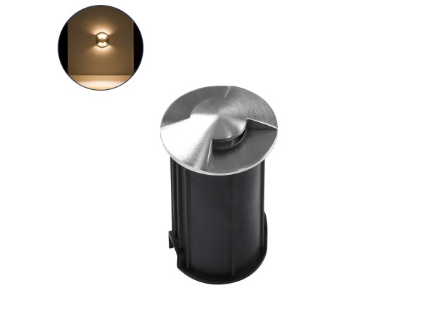GLOBOSTAR® UNDERGROUNDRENA 90662 Φωτιστικό Σκαλοπατιού / Διαδρόμου LED 1W 110lm 30° DC 24V Αδιάβροχο IP65 Θερμό Λευκό 2700K Dimmable - Bridgelux SMD Chip - Ανοξείδωτο Ατσάλι SS304 - Μ5 x Π5 x Υ9cm / Q4.2cm - 3 Χρόνια Εγγύηση GLOBOSTAR® UNDERGROUNDRENA 90662 Φωτιστικό Σκαλοπατιού / Διαδρόμου LED 1W 110lm 30° DC 24V Αδιάβροχο IP65 Θερμό Λευκό 2700K Dimmable - Bridgelux SMD Chip - Ανοξείδωτο Ατσάλι SS304 - Μ5 x Π5 x Υ9cm / Q4.2cm - 3 Χρόνια Εγγύηση