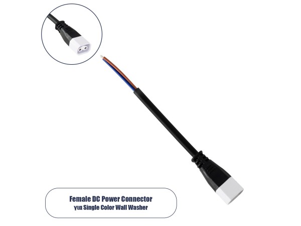 GLOBOSTAR® WWCONNECTOR 90704 2 Pin Σύνδεσμος Τροφοδοσίας για Wall Washers & Προβολείς με Είσοδο 2 x 0.5mm2 & Έξοδο 1 x Θηλυκό Βύσμα Αδιάβροχο IP65 - Μαύρο - Μ11 x Π2 x Υ1.2cm GLOBOSTAR® WWCONNECTOR 90704 2 Pin Σύνδεσμος Τροφοδοσίας για Wall Washers & Προβολείς με Είσοδο 2 x 0.5mm2 & Έξοδο 1 x Θηλυκό Βύσμα Αδιάβροχο IP65 - Μαύρο - Μ11 x Π2 x Υ1.2cm