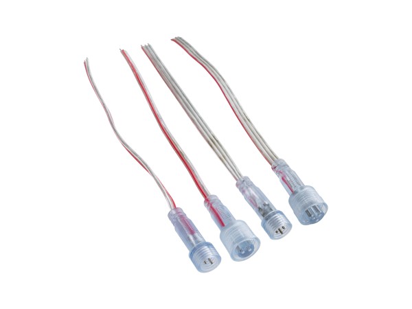 GLOBOSTAR® NEONIO 90769 Σύνδεσμος για Neon Flex LED Αδιάβροχο IP65 - Διάφανο - Μ15 x Π1.5 x Υ1.5cm