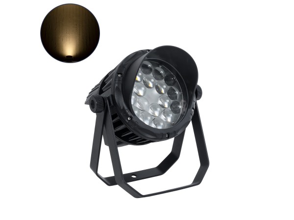 GLOBOSTAR® FLOODKARA 90818 Προβολέας Σποτ Wall Washer με Αντιθαμβωτική Γρίλια LED 54W 6480lm 5° DC 24V Αδιάβροχο IP67 Θερμό Λευκό 2700K Dimmable - CREE XPE Chip - Γκρι Ανθρακί - Μ28 x Π32 x H27cm - 3 Χρόνια Εγγύηση