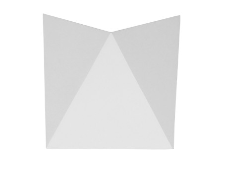 GLOBOSTAR® STEALTH 96503 Μοντέρνο Φωτιστικό Τοίχου - Απλίκα LED 10W 1200lm 60° AC 220-240V Αδιάβροχο IP65 Ψυχρό Λευκό 6000K - Bridgelux COB Chip & TÜV SÜD Driver - Λευκό Ματ - Μ17 x Π7.5 x Υ17cm - 5 Χρόνια Εγγύηση