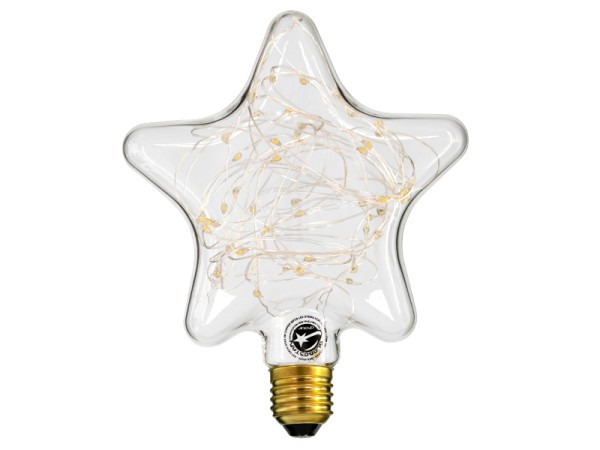 GLOBOSTAR® DECOSTAR 99224 Λάμπα E27 DSC125 LED 2W 160lm 360° AC 220-240V IP20 Θερμό Λευκό 2700K - Copper String Chip - Διάφανο - Μ15 x Π6 x Υ18cm - 3 Χρόνια Εγγύηση GLOBOSTAR® DECOSTAR 99224 Λάμπα E27 DSC125 LED 2W 160lm 360° AC 220-240V IP20 Θερμό Λευκό 2700K - Copper String Chip - Διάφανο - Μ15 x Π6 x Υ18cm - 3 Χρόνια Εγγύηση